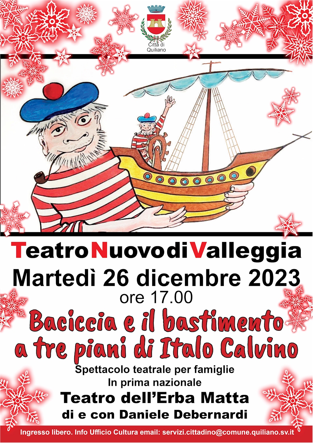 BACICCIA E IL BASTIMENTO A TRE PIANI DI ITALO CALVINO