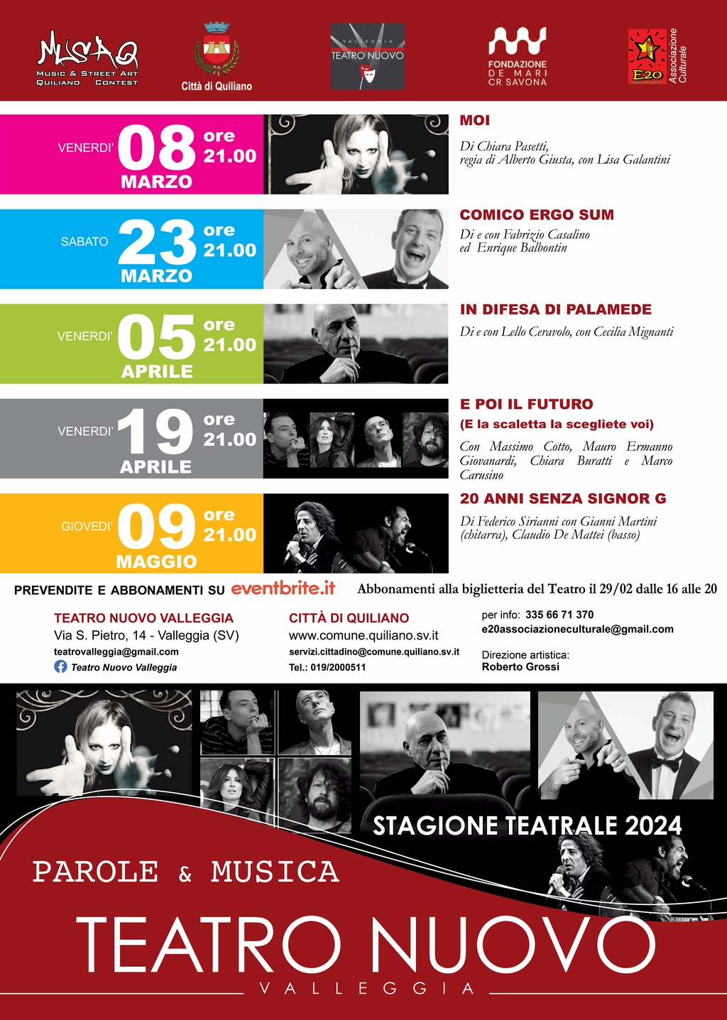 Parole & Musica 2024
